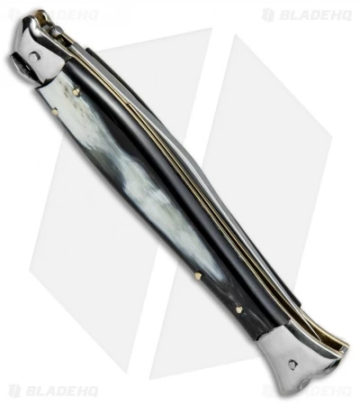 AGA Campolin 10" Fishtail Picklock Italian Automatic Brazil Horn (4.5" Polish) - Image 3