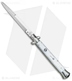 AGA Campolin 11" Picklock Automatic Italian Stiletto Pearlex (5" Satin) 2017