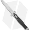 AGA Campolin Zero Italian Leverlock Automatic Knife Black G-10 (3.75" Satin)