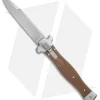 AGA Campolin Zero Italian Leverlock Automatic Knife Brown G-10 (3.75" Satin)