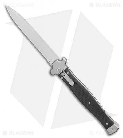 AGA Campolin Zero+ Italian Leverlock Automatic Knife CF (4.5" Bayo M390)