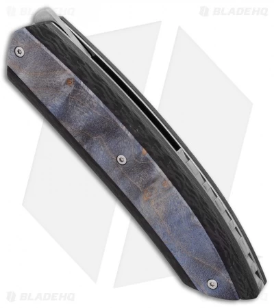 Maserin AM5 Sport Knife Blue Maple Carbon Fiber (3.25 Satin) 375RB - Image 2
