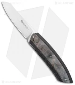 Maserin AM5 Liner Lock Knife Green Maple Carbon Fiber (3.25 Satin) 375RV
