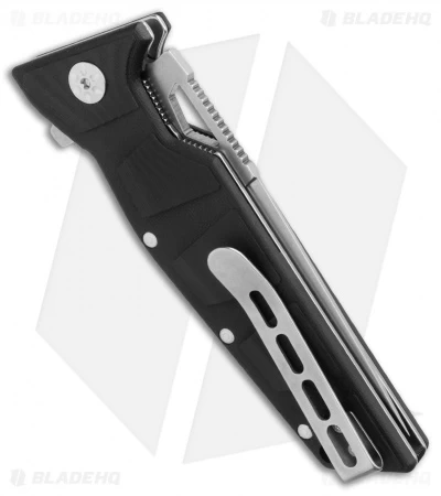 Maserin Artiglio Tanto Knife Steel/Black G10 (3.75" Stonewash) 420G10N - Image 3