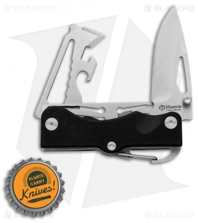 Maserin Citizen Knife & Multi Tool Black G-10 (6-in-1) #564 - Image 4