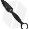 Maserin 922 Neck Line Karambit Fixed Blade Knife Black G-10 (2.6" Black)