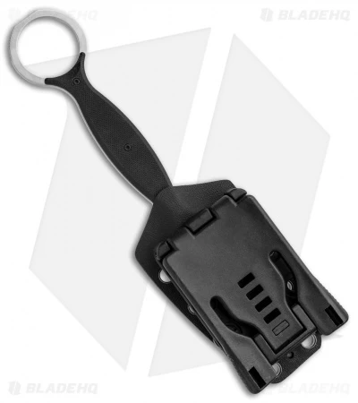 Maserin 922 Neck Line Karambit Fixed Blade Knife Black G-10 (2.6" Stonewash) - Image 3