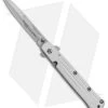 Maserin Stilletto Bayonet Liner Lock Knife Gray (3.8" Bead Blast) 620G
