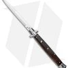SKM 13" Italian Stiletto Automatic Knife Palisander Wood (5.7" Satin Dagger)