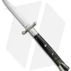 AGA Campolin 13" Swinguard Automatic Knife Dark Horn (5.75" Satin Dagger)