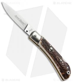 AKC Speed Hunter Automatic Italian Knife Stag Horn (3" Polish)