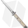 Frank B 11" Italian Stiletto Bayo Automatic Knife Sim Ivory (5" Satin)