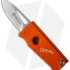 Maserin Sghembo Knife Orange Aluminum (2" Bead Blast) 565/A